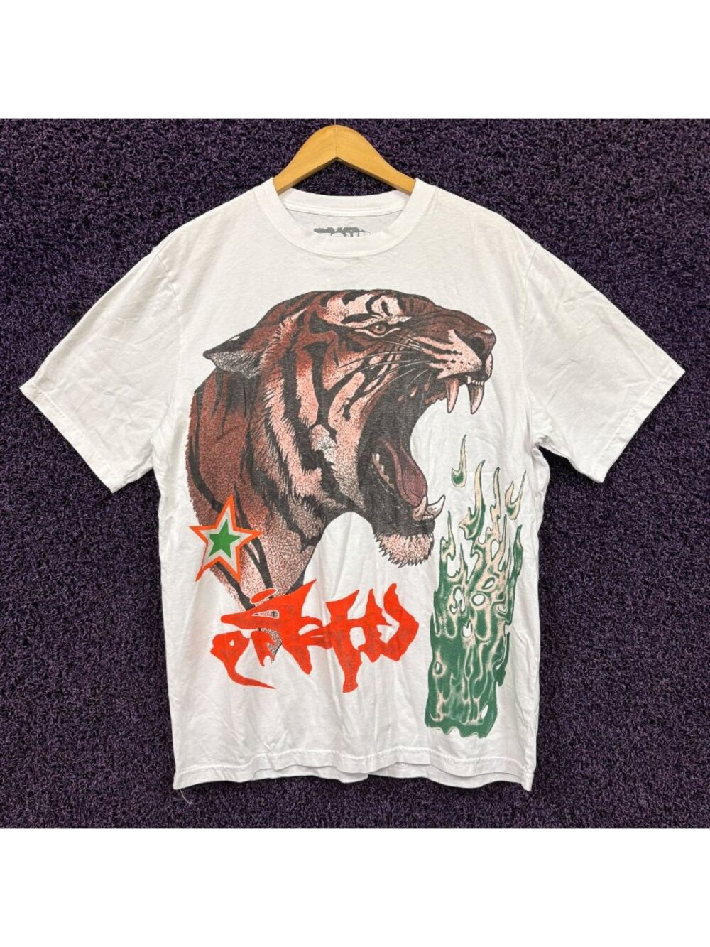 Travis Scott Circus Maximus Tiger India Exclusive T-Shirt Size Large